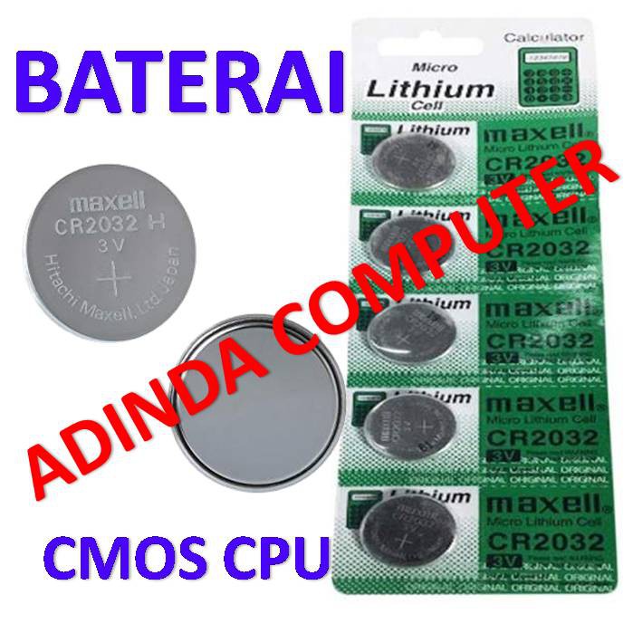 Baterai CMOS CPU CR2032