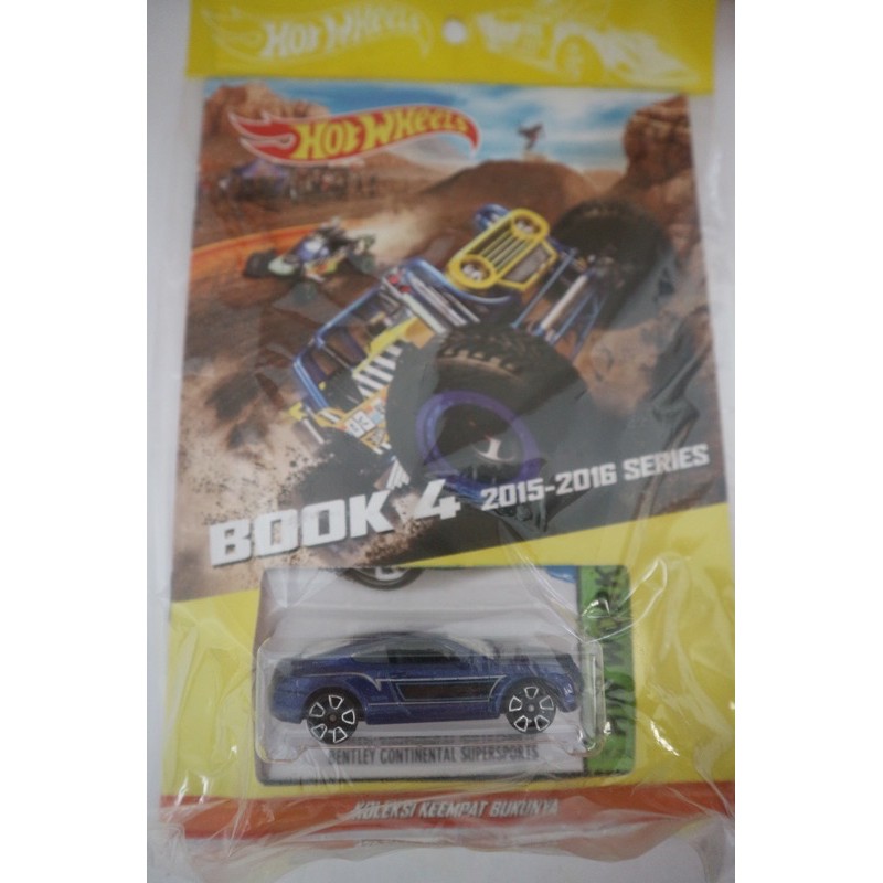Hot Wheels Bentley Continental Supersports-Blue