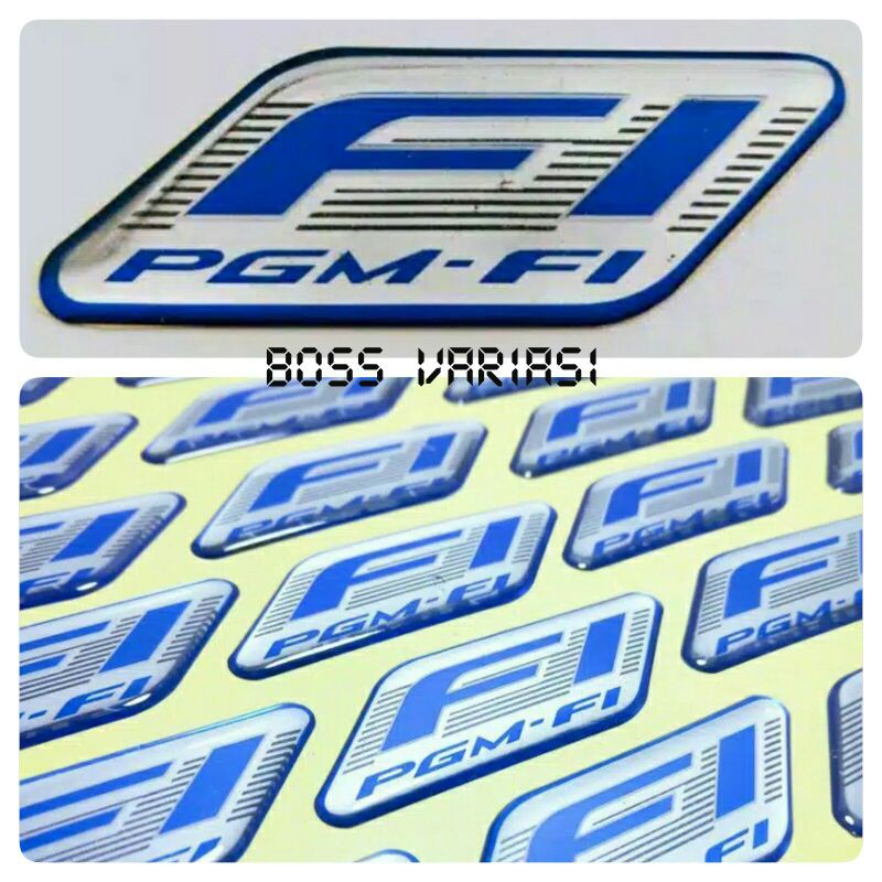 Emblem Sticker Fi PGM FI Honda FI