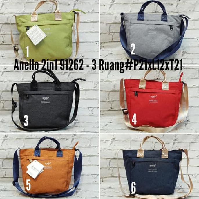Barang Terbaru TAS ANELLO 2 FUNGSI IMPORT - HAND BAG - TAS SELEMPANG BARANG BAGUS