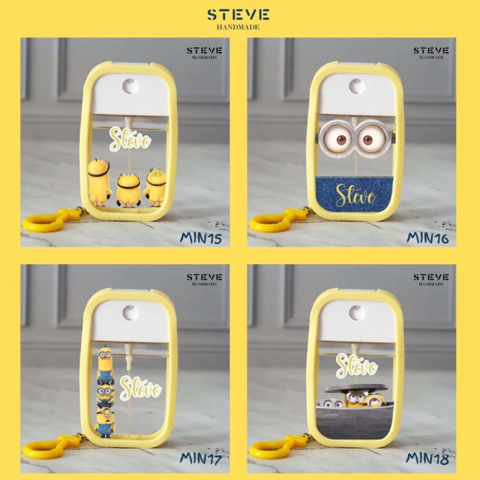 Pocket Hand Sanitizer Custom Tema Minions Super Hero HS2150 Cute