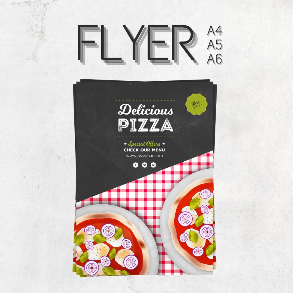 

[A6] Cetak Flyer - Leaflet Brosur Full Color Murah TANPA PO