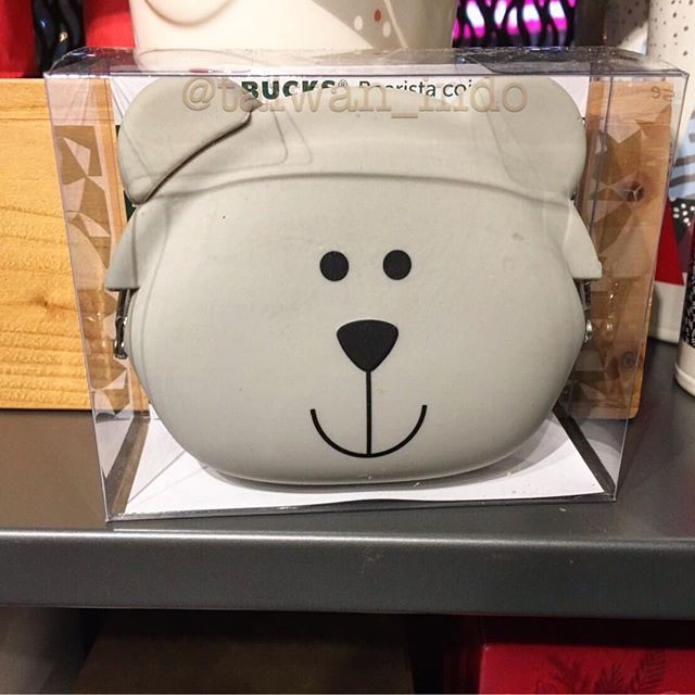 Starbucks Rubber Bearista Coin Purse