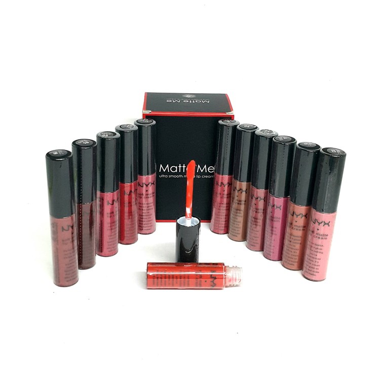 MATTE ME NYX NEGARA (harga 1box=12pcs)