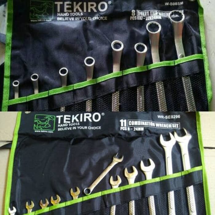 Kunci Ring Pas Set Tekiro 8-24mm Paket Kunci Ring Set Tekiro 6-24mm
