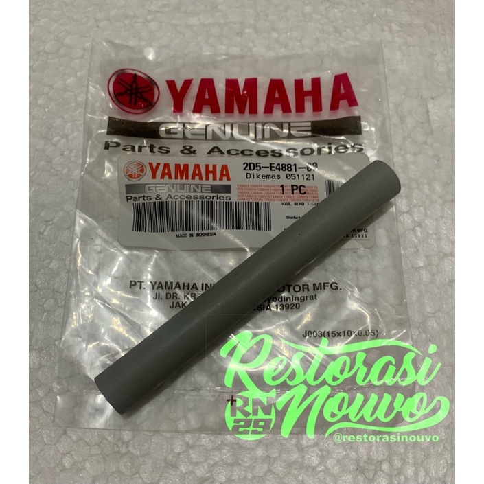 Selang ais nouvo pendek selang ais nouvo original yamaha selang kecil pipa ais pendek pipa ais kecil