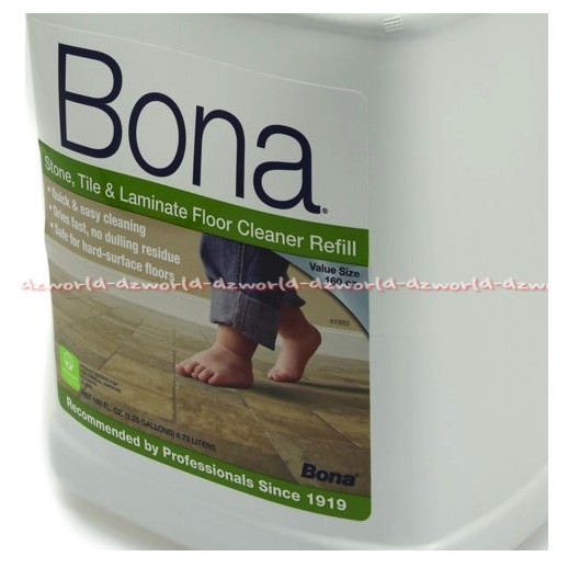 Bona Stone Tile &amp; Laminate Floor Cleaner 4.7L Derigent Cairan Pembersih Pengkilat Mengkilatkan Lantai Lantai Bonna