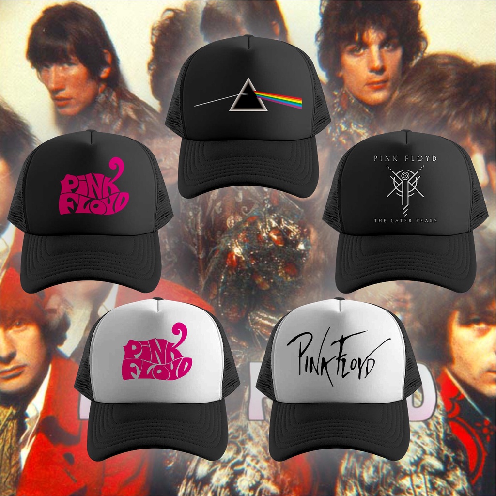 Topi Trucker Jaring Band Pink Floyd Murah