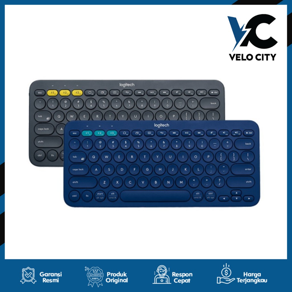 Keyboard Wireless Logitech K380 Multi Device Original Garansi 1 Tahun