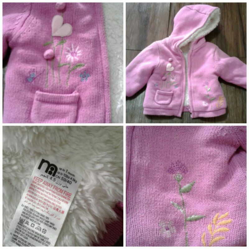 jaket bayi mothercare preloved