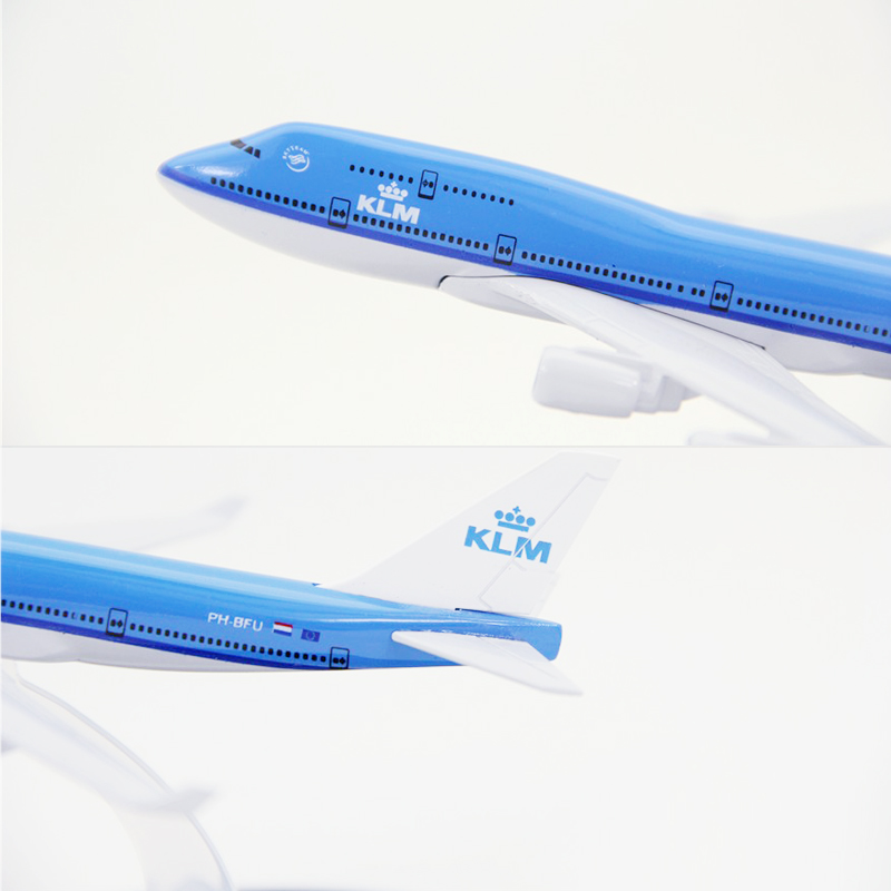 Boeing 747 Model Pesawat Terbang Philippines Singapore Vietnam Bahan Alloy Metal Ukuran 16CM