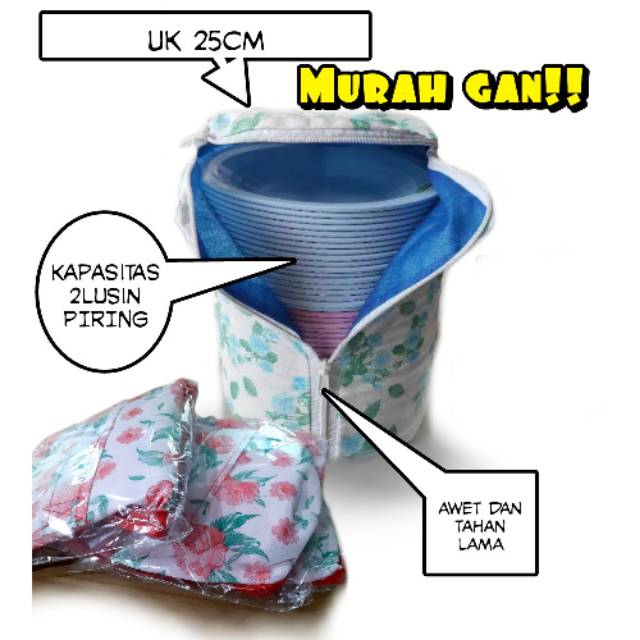 (1kg muat 24 pcs)TEMPAT PIRING 25cm/SARUNG PIRING/TAS PIRING /