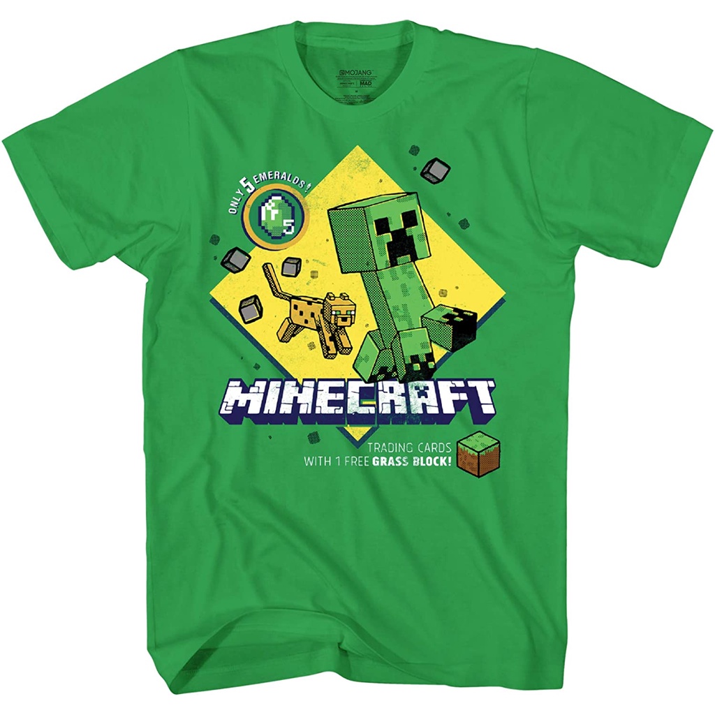 Kaos Anak Minecraft Boys Video Game TShirt Fashion Baju Atasan Anak Laki Laki Perempuan Distro Umur 