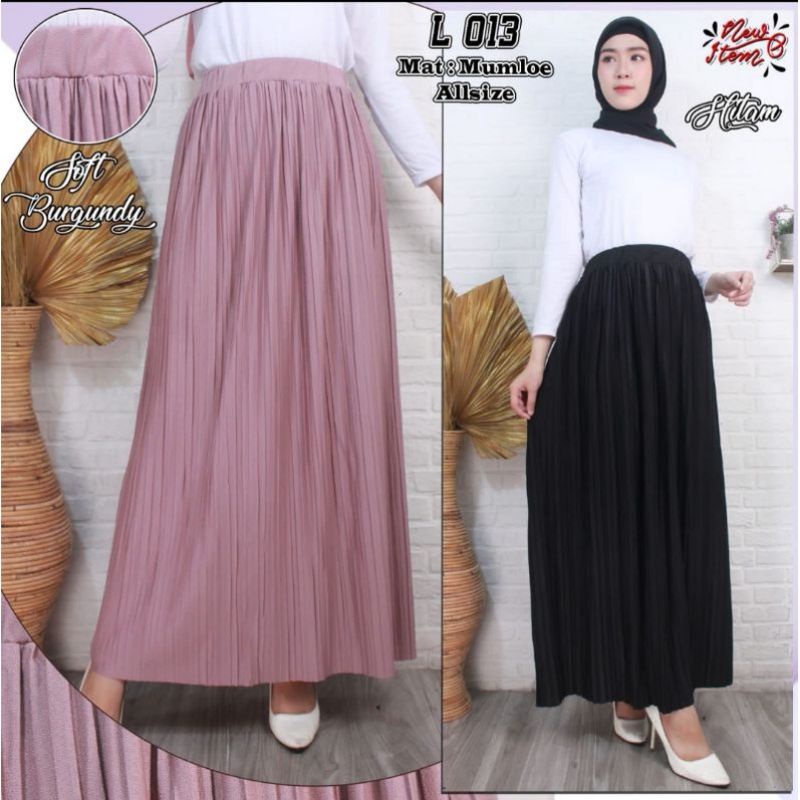 ( 013 ) ROK PLISKET LURUS/ROK PLISKET JEANS RAWIS/ROK PAYUNG/ROK PLISKET PREMIUM