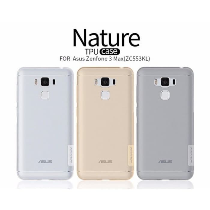 Case ASUS Zenfone 3 Max 5.5 Softcase Transparan TPU Original