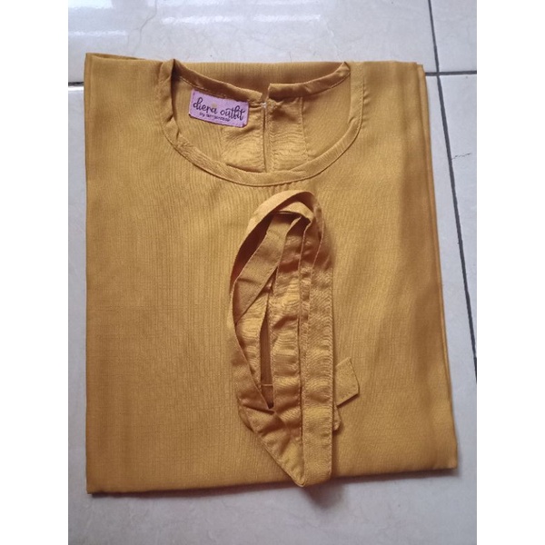 ATASAN KEBAYA BATWING TALI / KATALI KALILA BATWING modern kebaya jumbo kebaya batwing tali jumbo-GOLD