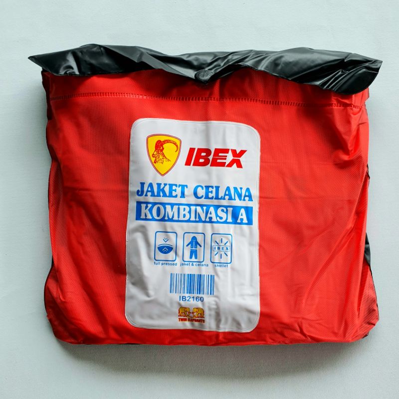 Jas hujan jaket + celana set gajah kombinasi A