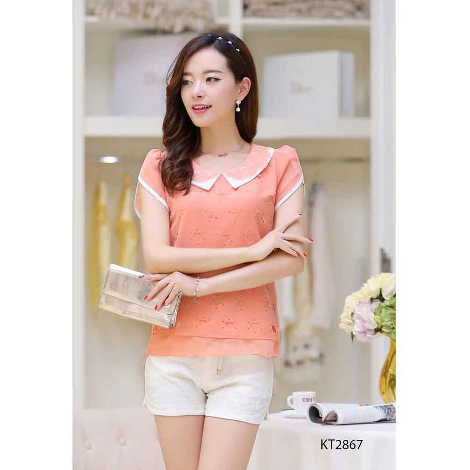 PROMO Blouse wanita korea original import,no replika 