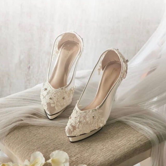 Preloved Wedding Shoes Langkahbylinalee