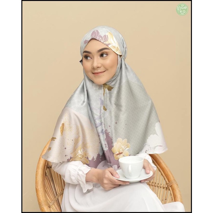 Safeea Hommiy Hijab Sage Green Naeka