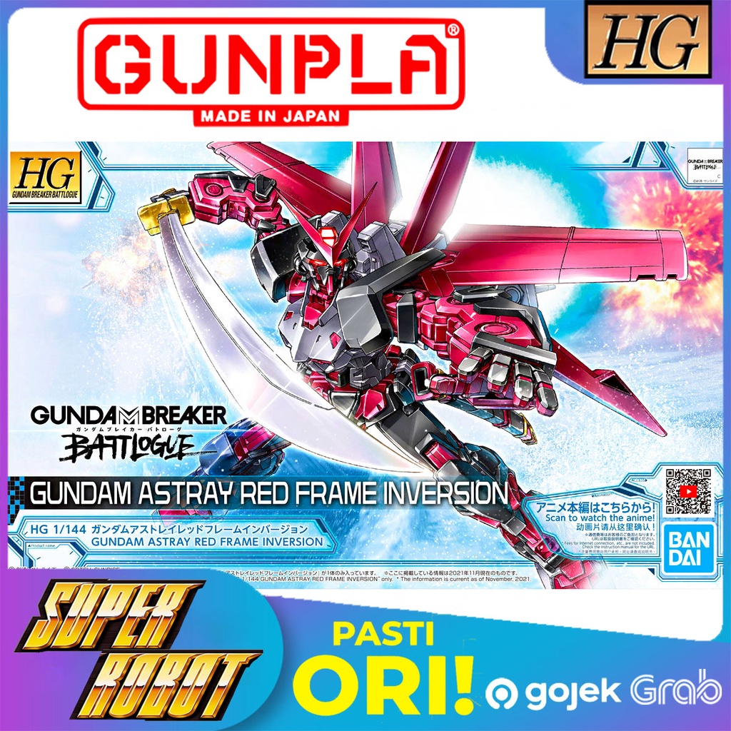 BANDAI HG Gundam Astray Red Frame Inversion - Gundam Breaker Battlogue
