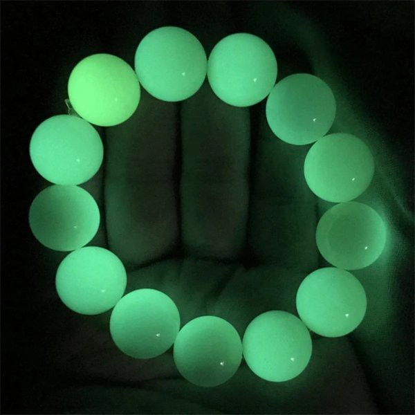 Gelang Natural Fosfor Mewah Glow In The Dark Top Quality