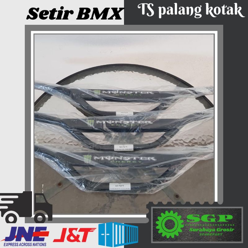 Stang Setir TS 125 Stir BMX Hitam asli original termurah