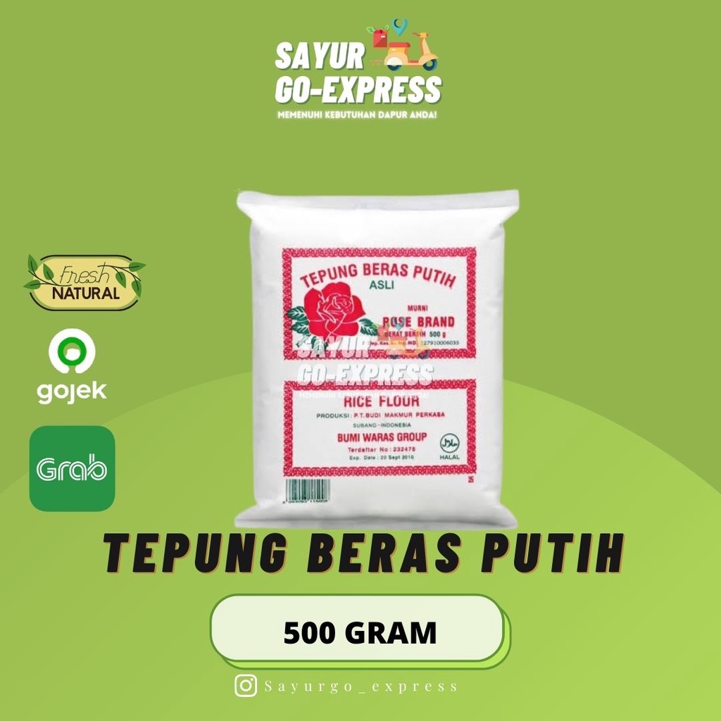 

Tepung Beras Putih 500 gram