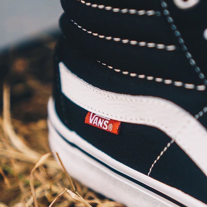 Vans Sk8 Hi Pro Classic Black White Original