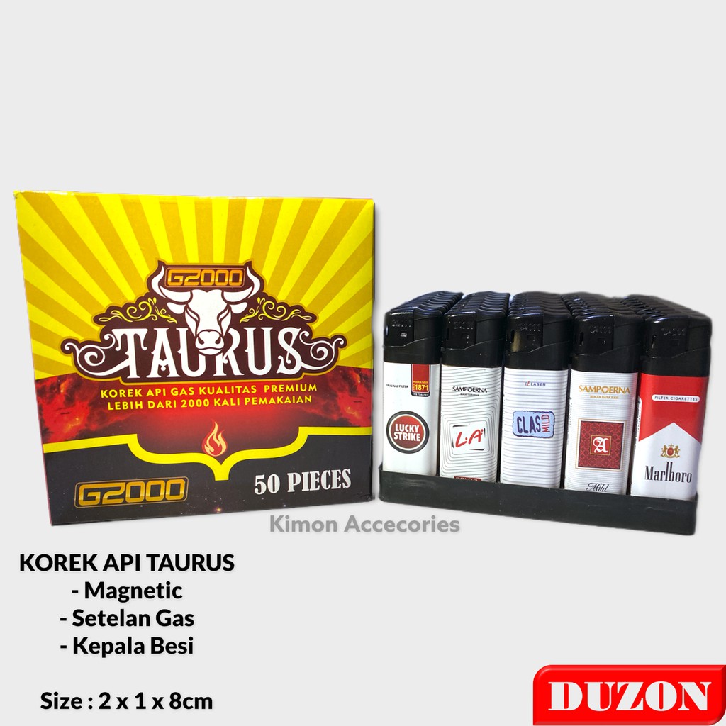 KOREK API TAURUS KOREK MAGNETIC SETELAN GAS KEPALA BESI KOREK API SALE