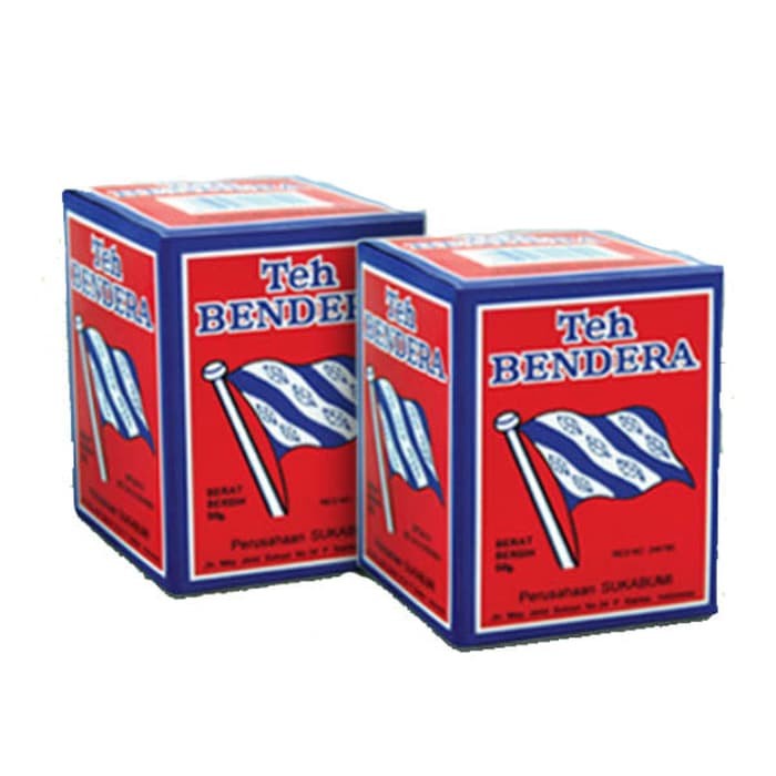 TEH BUBUK TEH BENDERA 1 PCS 50 gram - MINUMAN TEH