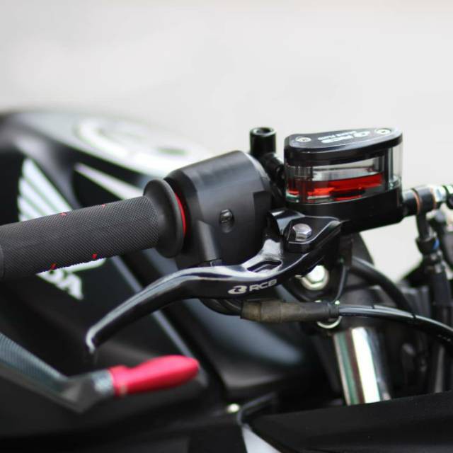 HANDLE MASTER REM SET KIRI KANAN PLUS TABUNG OVAL/KOTAK ORIGINAL BREMBO MATIC BEBEK BEAT MIO VARIO