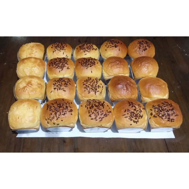 

roti bluder.pembelian 25pc bonus 2pc