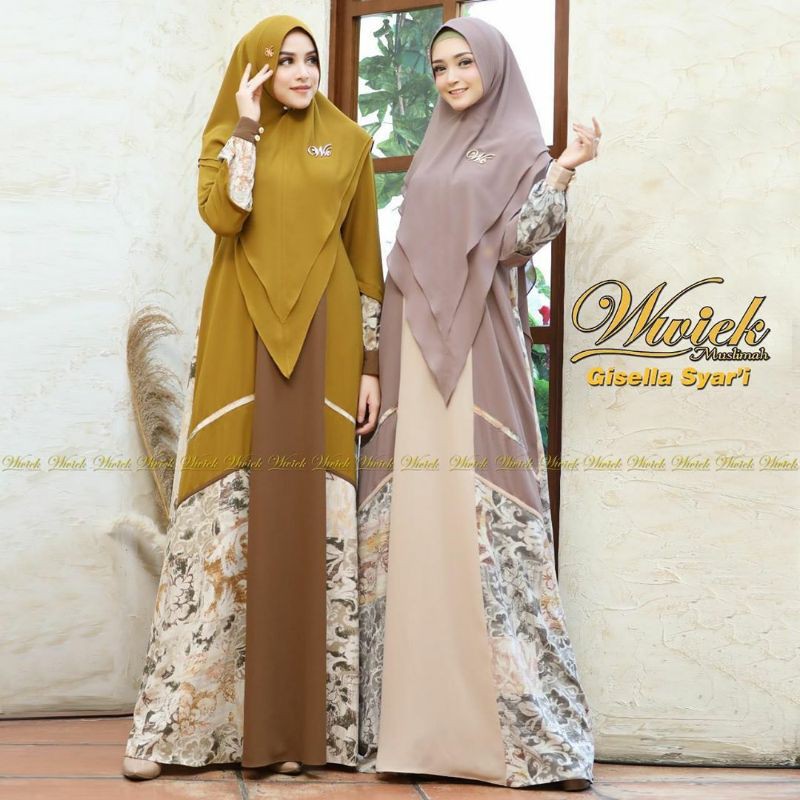 Giselle Syar'i By Brand Wiwiek Syar'i muslimah