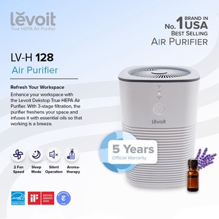Levoit Desk Air Purifier LV-H128 Dual HEPA Filter H13 Original