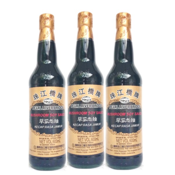 Mushroom Soy Sauce Kecap Rasa Jamur 600ml X 3 Botol Paket Hemat Shopee Indonesia