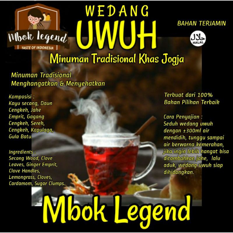 

Wedang Uwuh Khas Jogja - MBOK LEGEND