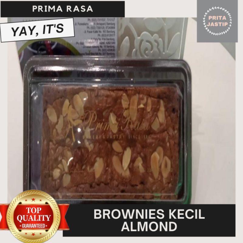 

BROWNIES PANGGANG ALMOND PRIMA RASA KECIL OLEH OLEH MAKANAN BANDUNG TERLARIS
