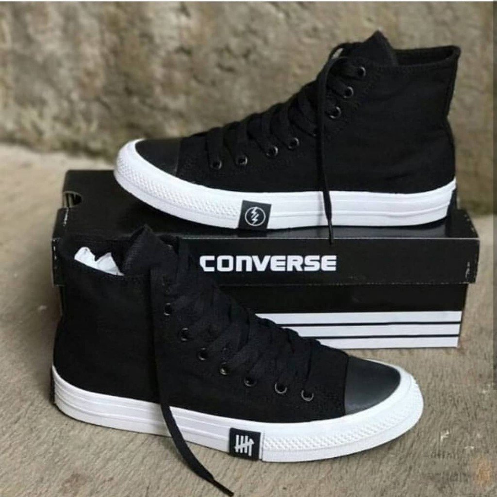 Sepatu Converse CT High Undefeated Import Vietnam Sneakers Casual Sekolah Kuliah Kerja Pria Wanita