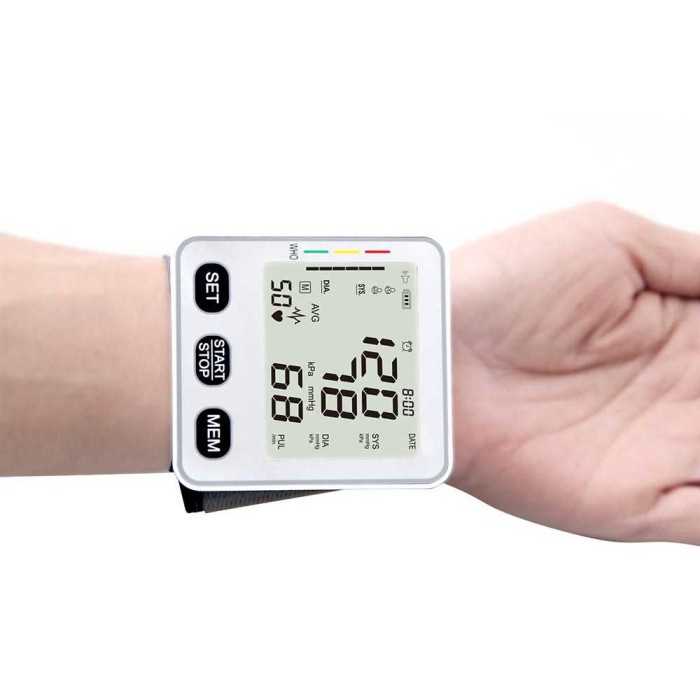 JZIKI Pengukur Tekanan Darah Electronic Sphygmomanometer- KWL-W02