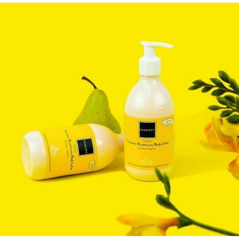scarlett body lotion variant freshy (reseller jambi)