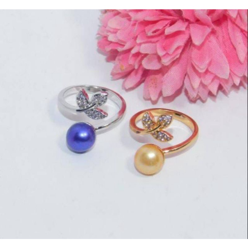 Cincin mutiara Lombok asli || model elegan