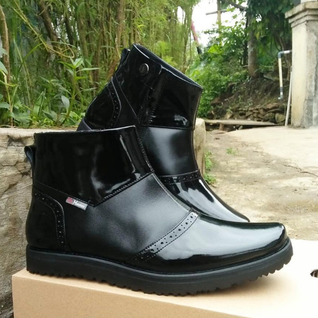 SEPATU PDH KULIT SAPI ASLI SEPATU PDH TNI POLRI SECURITY SATPAM SEPATU PDH PRIA SEPATU KANTOR PRIA