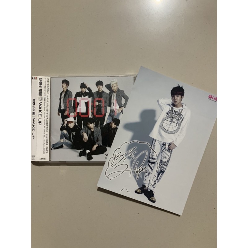 BTS WAKE UP JAPAN ALBUM J-HOPE HMV
