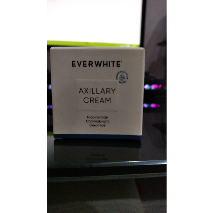 [COD] Cream Pemutih Ketiak Selangkangan &amp; Daerah Lipatan Tubuh l Ever White Smooth Axillary No Merkuri 100% ORIGINAL 15 Gram