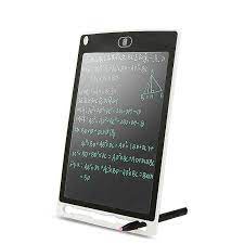 LCD WRITING TABLET 8.5 INCH / PAPAN TULIS ANAK DAN DEWASA-putih