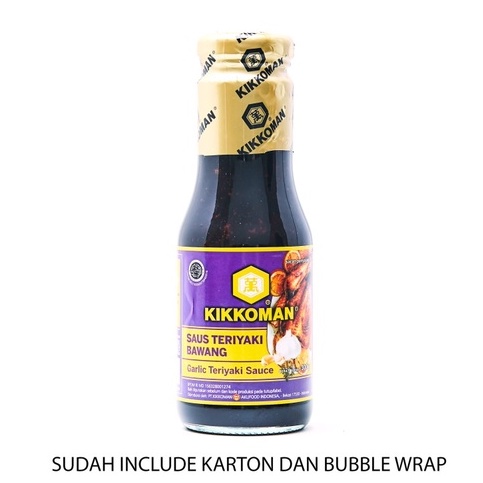 

Garlic Teriyaki Bawang Sauce Kikkoman 300ml