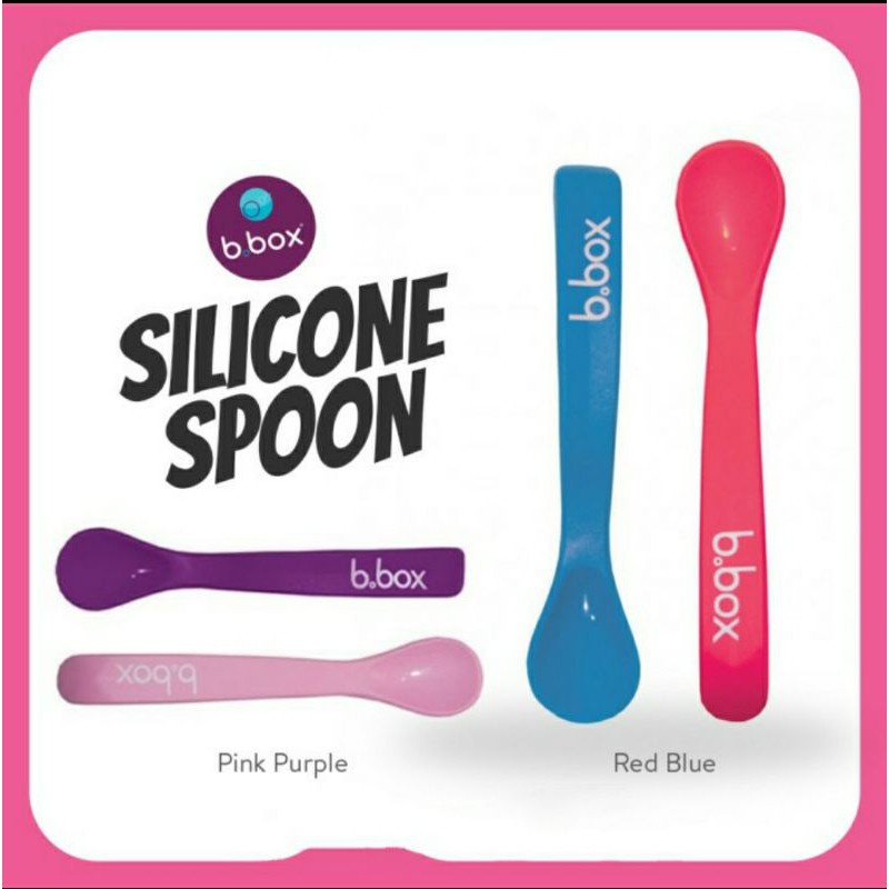 B.BOX FLESIBLE SILICONE SPOONS