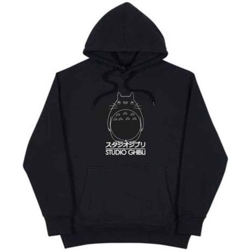HOODIE STUDIO GHIBLI CARTOON JAPAN SWEATER COTTON FLEECE OUTWEAR