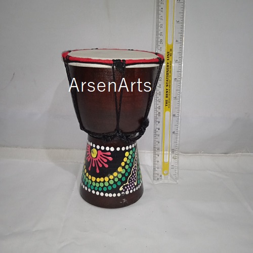 Kendang Djembe Gendang Jimbe Uk. 20 Cm Alat Musik Tradisional Mainan Anak